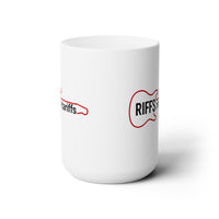 RIFFS > tariffs - The 15oz Mug (WHITE)