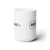 RIFFS > tariffs - The 15oz Mug (WHITE)