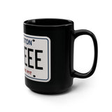 MOSHINGTON BREE LICENSE PLATE - The 15oz Mug