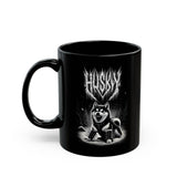 HUSKY - The 11oz Black Metal Mug