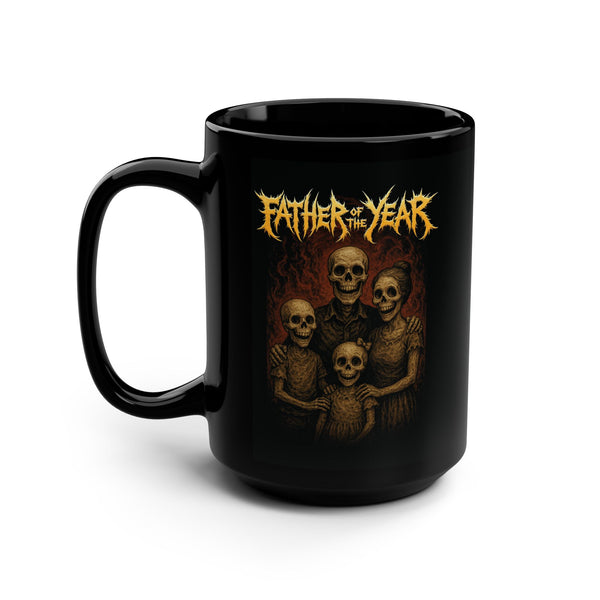 FATHER OF THE YEAR DEATH METAL - The 15oz Mug