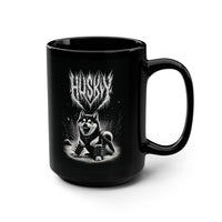 HUSKY - The 15oz Black Metal Mug