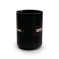 RIFFS > tariffs - The 15oz Mug (BLACK)