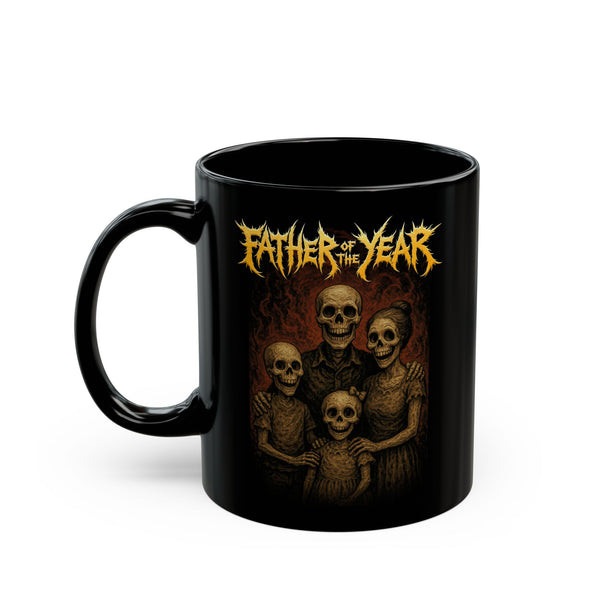FATHER OF THE YEAR DEATH METAL - The 11oz Mug