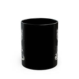 HUSKY - The 11oz Black Metal Mug