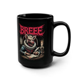 TO BREE OR NOT TO BREE - The 15oz Pig Deathcore Mug