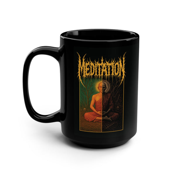 DEATH METAL MEDITATION - The 15oz Mug