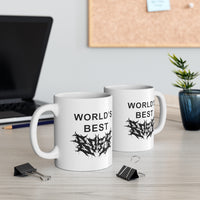 WORLD'S BEST BOSS MUG - METAL EDITION 11oz