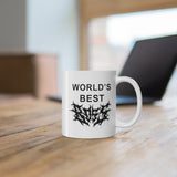 WORLD'S BEST BOSS MUG - METAL EDITION 11oz