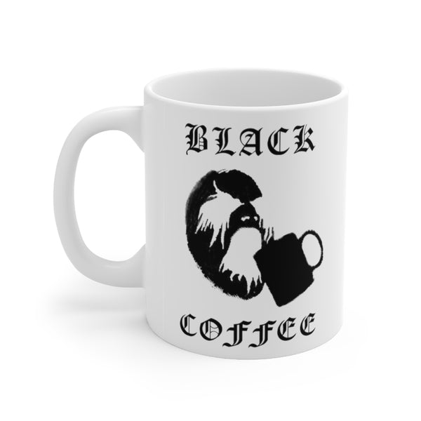 BLACK COFFE - METAL EDITION 11oz (WHITE)
