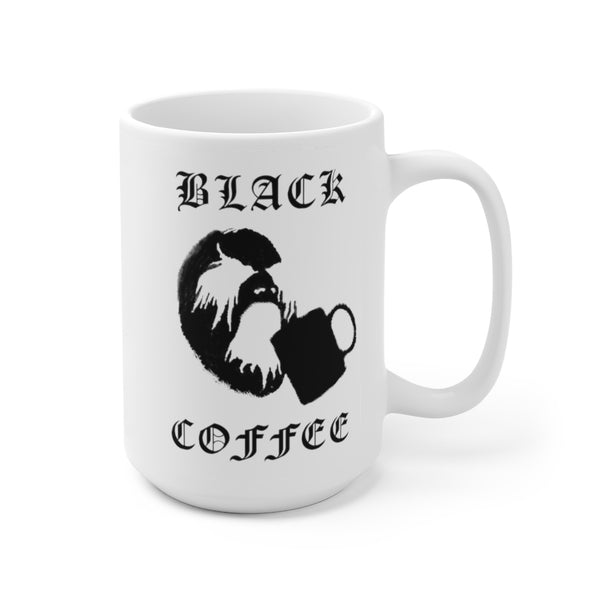 BLACK COFFE - METAL EDITION 15oz (WHITE)